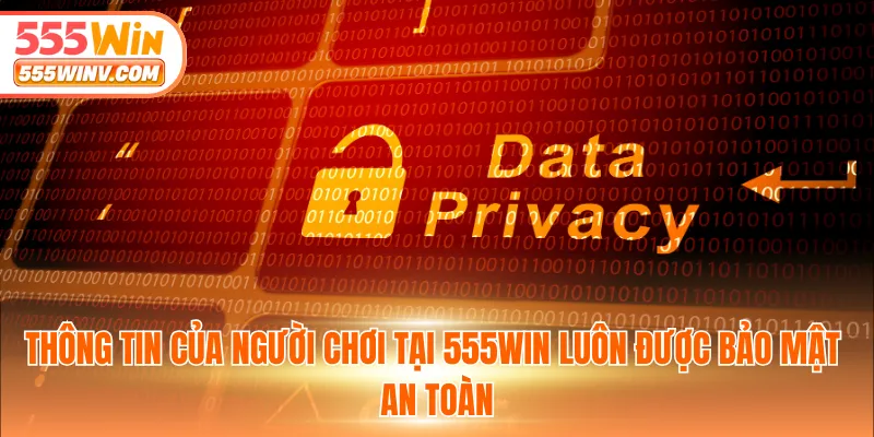 Thông tin của người chơi tại 555WIN luôn được bảo mật an toàn